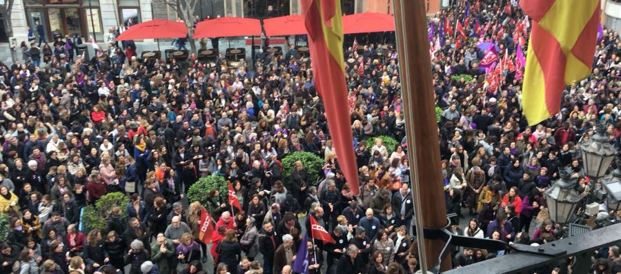 Manifestación día de la mujer Manifestación día de la mujer