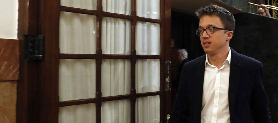 Íñigo Errejón en el Congreso de los Diputados Íñigo Errejón en el Congreso de los Diputados