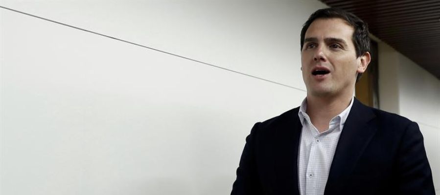 El líder de Ciudadanos, Albert Rivera El líder de Ciudadanos, Albert Rivera