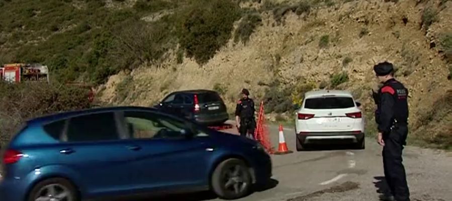 Retoman el rescate de las víctimas atrapadas en un desprendimiento en Lleida Retoman el rescate de las víctimas atrapadas en un desprendimiento en Lleida