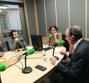 Francisco de la Torre en un momento de la entrevista Francisco de la Torre en un momento de la entrevista