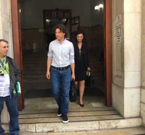 Jaume Garau a su salida del Juzgado de Palma Jaume Garau a su salida del Juzgado de Palma