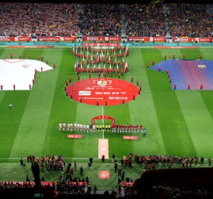 Final de Copa entre el Sevilla y el Barcelona Final de Copa entre el Sevilla y el Barcelona