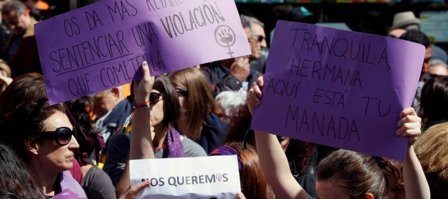 Manifestación contra la sentencia de La Manada Manifestación contra la sentencia de La Manada