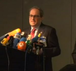 Quim Torra con Carles Puigdemont Quim Torra con Carles Puigdemont