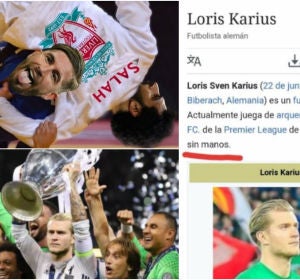 Sergio Ramos y Karius, protagonistas Sergio Ramos y Karius, protagonistas