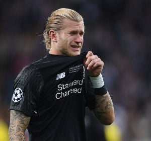 Karius, tras perder la final en Kiev frente al Real Madrid Karius, tras perder la final en Kiev frente al Real Madrid