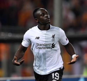 Sadio Mané celebra un gol con el Liverpool Sadio Mané celebra un gol con el Liverpool
