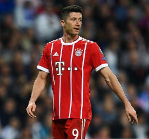 Lewandowski, en un partido con el Bayern de Múnich Lewandowski, en un partido con el Bayern de Múnich