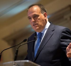 Javier Tebas comparece ante los medios Javier Tebas comparece ante los medios