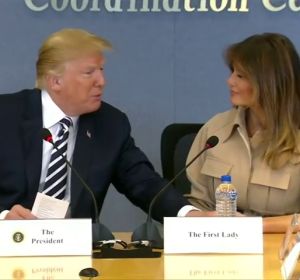 Melania Trump reaparece en público tras casi un mes desaparecida Melania Trump reaparece en público tras casi un mes desaparecida
