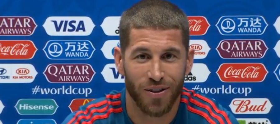 Sergio Ramos comparece ante los medios Sergio Ramos comparece ante los medios