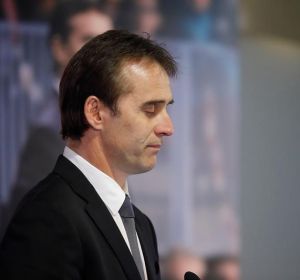 El entrenador del Real Madrid, Julen Lopetegui. El entrenador del Real Madrid, Julen Lopetegui.