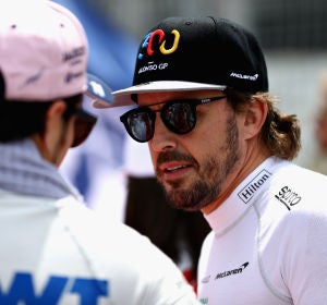 Fernando Alonso, en el GP de Canadá Fernando Alonso, en el GP de Canadá