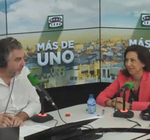 <p>Entrevista completa a Margarita Robles en Más de uno</p> <p>Entrevista completa a Margarita Robles en Más de uno</p>