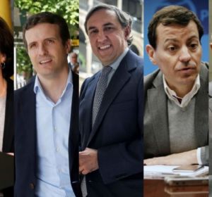 Candidatos a liderar el PP Candidatos a liderar el PP