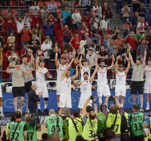 El Real Madrid, campeón de la Liga Endesa. El Real Madrid, campeón de la Liga Endesa.
