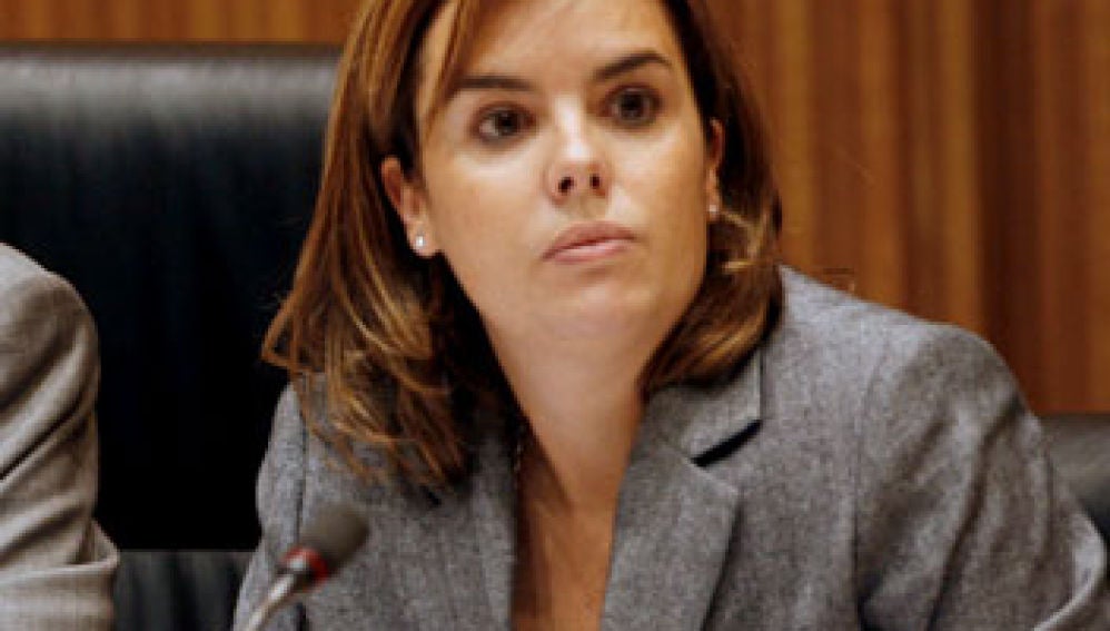 Soraya Sáenz de Santamaría, portavoz del PP en el Congreso