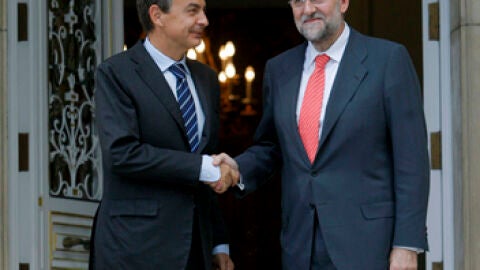 Zapatero y Rajoy 