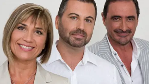 Julia Otero, Carlos Alsina y Carlos Herrera Julia Otero, Carlos Alsina y Carlos Herrera