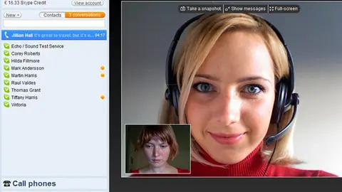 La vídeollamada de Skype en alta definición La vídeollamada de Skype en alta definición
