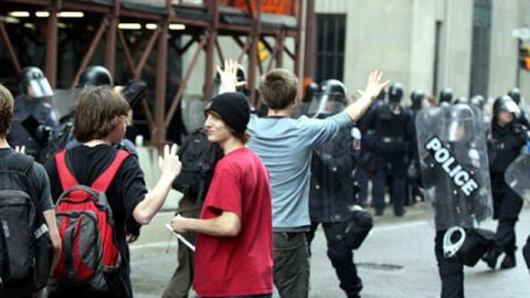 Disturbios en los exteriores de la cumbre del G20 
