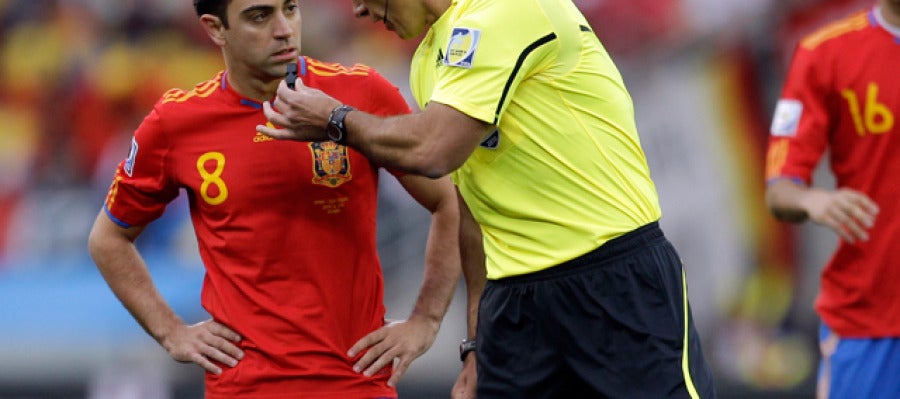 Howard Webb, en la final del Mundial 2010 Howard Webb, en la final del Mundial 2010