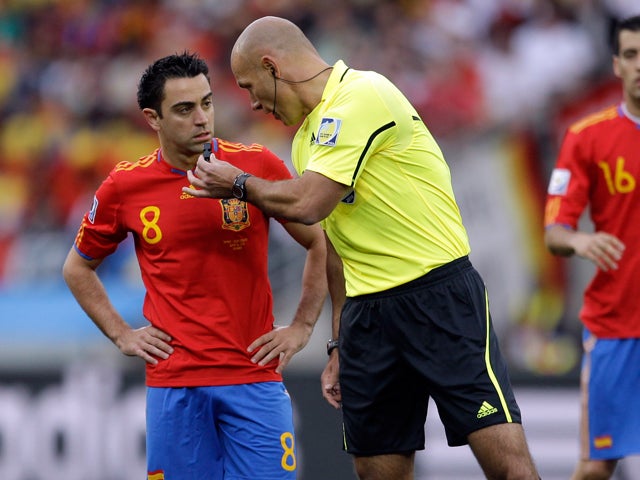 Howard Webb pitará el España-Italia Howard Webb pitará el España-Italia