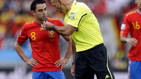 Howard Webb, en la final del Mundial 2010