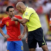 Howard Webb, en la final del Mundial 2010 Howard Webb, en la final del Mundial 2010