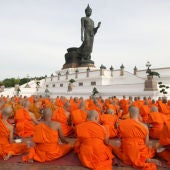 Cuaresma budista en Tailandia