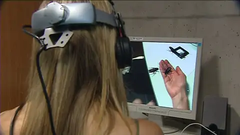 Sistema virtual para combatir las fobias Sistema virtual para combatir las fobias