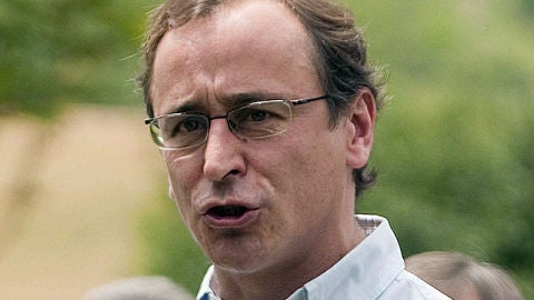 El portavoz adjunto del PP, Alfonso Alonso
