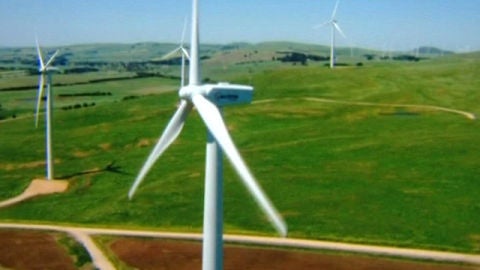 Molinos e&oacute;licos