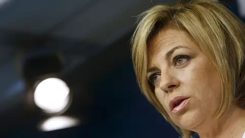 Elena Valenciano, portavoz del comité electoral del PP Elena Valenciano, portavoz del comité electoral del PP