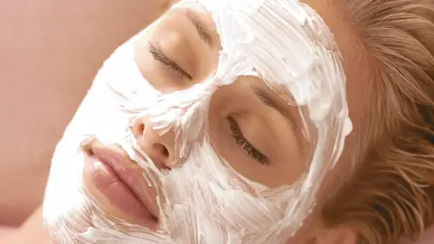 Rostro con mascarilla Rostro con mascarilla
