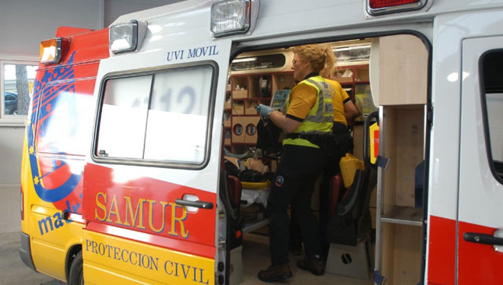 Una ambulancia del Samur (Archivo)