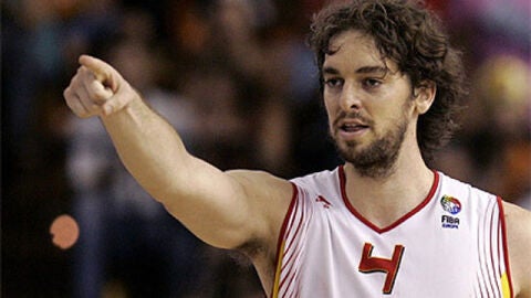 Pau Gasol, con Espa&ntilde;a