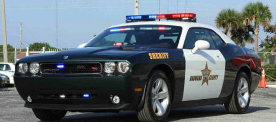 Un coche de Sheriff Un coche de Sheriff
