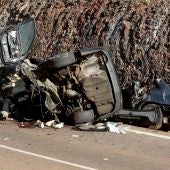Accidente mortal en Oliva de Mérida