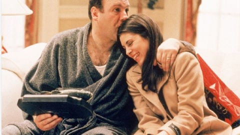 Tony Soprano con Meadow