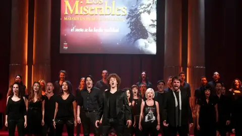 Estrenan el musical de "Los Miserables" Estrenan el musical de "Los Miserables"