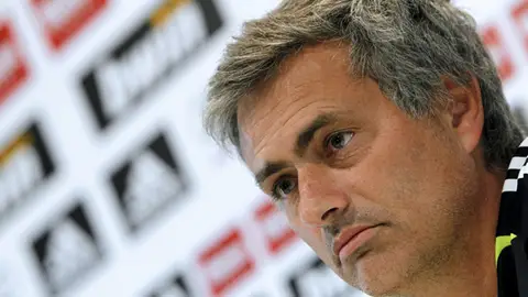 Mou, en rueda de prensa Mou, en rueda de prensa