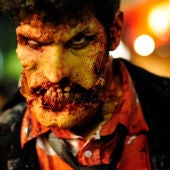 Disfrazado de zombie en Sitges