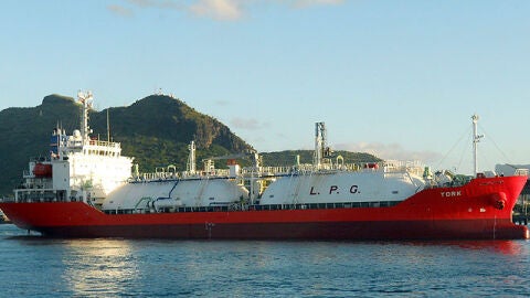 Imagen de archivo de un petrolero 