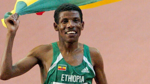 El atleta et&iacute;ope Gebreselassie