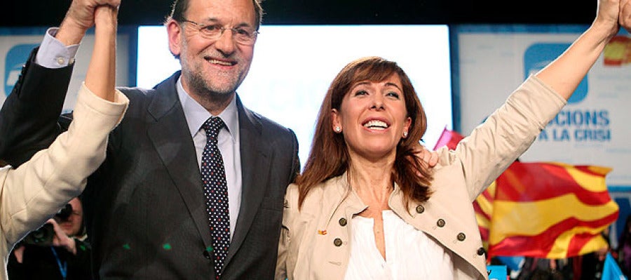 Mariano Rajoy con Alicia Sánchez Camacho Mariano Rajoy con Alicia Sánchez Camacho