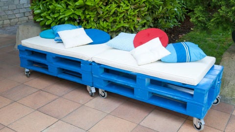 Reciclado de pal&eacute;s