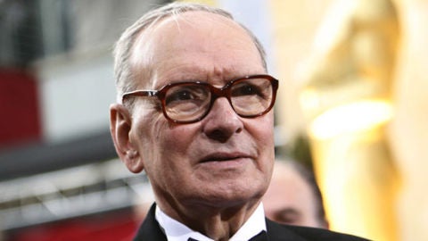 El compositor Ennio Morricone