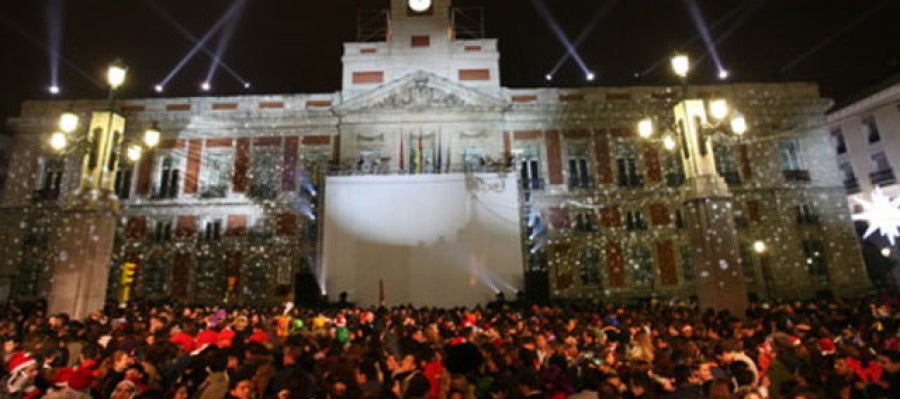 Nochevieja en la Puerta del Sol